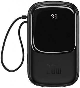 Зовнішній акумулятор (PowerBank) BASEUS Qpow 20000 mAh 20W(PPQD-20IX/PPQD-H01)